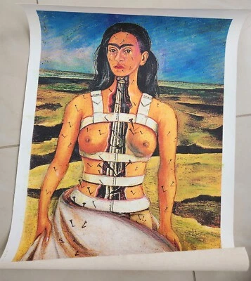 "Frida Kahlo", Pintura La Columna Rota. Foto 1 de 4