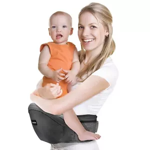 Baby Hip Seat Waist Carrier Doctor Recommended for 7-44 Lbs Ergonomic Hands-Free - Picture 1 of 6