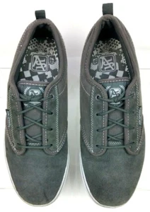 Airspeed Empire Gray Suede Athletic Lace Up Sneaker Skate Shoes 2568862 Men's 12 - Picture 1 of 11