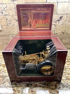 ERTL JOHN DEERE Model A with Man GOLD 1/16 15569A 2003 in Box - Picture 1 of 10