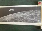 Vintage Boeing Lunar Orbiter I erstes Foto der Erde aus dem Weltraum Poster