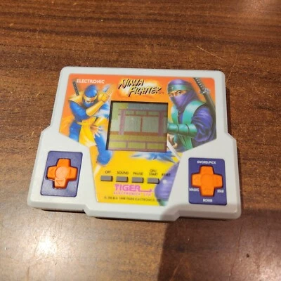 Tiger Electronics Ninja Fighter 1998 Handheld Retro Video Game Tested & working - Image 1 of 4