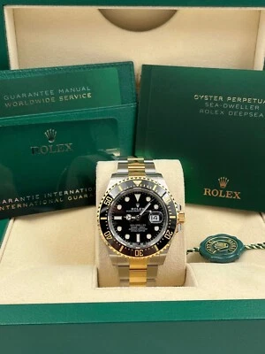 Rolex Sea-Dweller Two Tone 126603 Pre-Owned 2024 - Image 1 of 4