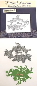 Tattered Lace Dies Cutting Die Floral Scroll Scrapbook CardMaking Flowers Flower - Picture 1 of 10