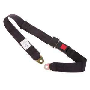 Car Auto Bus Seat Safety Belt Lap 2 Point Adjustable Retractable Universal-v - Picture 1 of 9