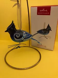NEW Hallmark 2023 Beauty of Birds Stellar BLUE JAY Christmas Ornament SOLD OUT - Picture 1 of 5