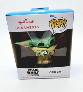 Funko Disney POP! Markenzeichen Weihnachtsschmuck Star Wars Grogu - Bild 1 von 4