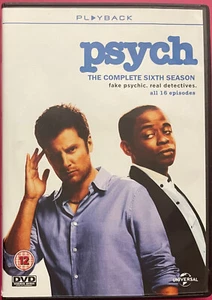 Psych The Complete Sixth Season (2012) Drama 4 Disc Regions 2:4:5 DVD Free Post - Picture 1 of 3