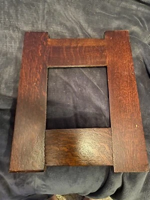 6x6 Tile Frame Qtr Sawn Oak Mission Oak - Image 1 of 4