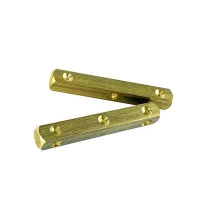 Pure and Strong Brass Dice Pair Dayakattai Set Dayakatta Pachikalu Pasa 6mm AU - Image 1 of 4