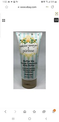 Manteca corporal Kandee Johnson and Purlisse Butter Me naranja cremamsicle Foto 1 de 4