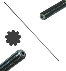Asta di trasmissione 9 denti Ø8mm 153 cm per decespugliatore tosaerba ricambio - Foto 1 di 3