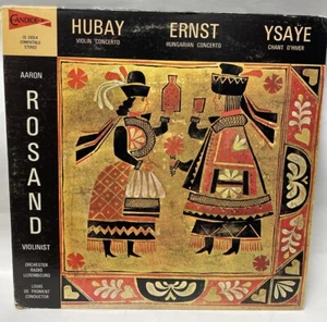 Aarond Rosand, Louis De Froment Perform Jenő Hubay, H. W. Ernst and Eugène LP - Picture 1 of 4