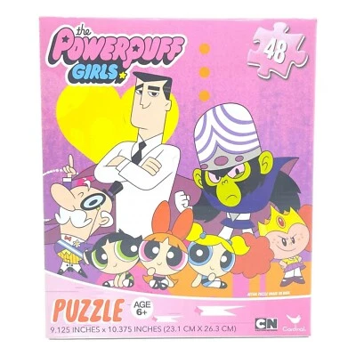 Powerpuff Girls and Evil Doers 48 шт. головоломка веселая, Cartoon Network - Изображение 1 из 2