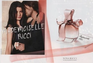 Publicité Papier - Mademoiselle Ricci de Nina Ricci 2 pages (revue petit format - Picture 1 of 1