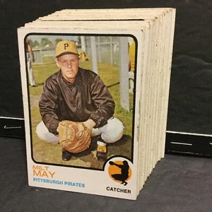 1973 Topps Baseball High Numbers Lot of 69 Different Averages VG-EX Sku33 - Picture 1 of 11