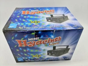 Proyector láser jacinto luces de escenario estuche de metal DJ discoteca fiesta club KTV Navidad EE. UU. - Imagen 1 de 7