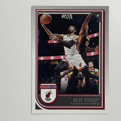 2022-23 Panini Hoops Basketball Gabe Vincent Base #103 Miami Heat - Image 1 of 2