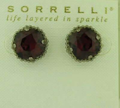 Pendientes Sorrelli Borgoña EBX10ASBUR tono plata antiguo Foto 1 de 3