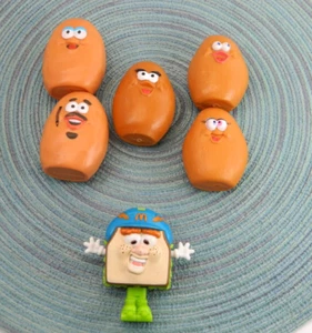 McDonald’s Chicken McNuggets Nugget Buddies Lot of 5 & Otis Sandwich Transformer - Picture 1 of 19