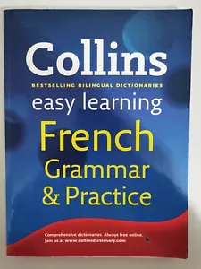 Collins Easy learning French Grammar And Practice Best Bilingual Dictionaries - Picture 1 of 2