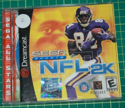 Sega Dreamcast Game: Sega Sports NFL 2K #2 - Image 1 of 4