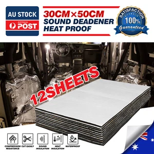 Car Insulation Sound Deadening Heat Insulation Noise Damping Block 19.6"x11.8" - Picture 1 of 10