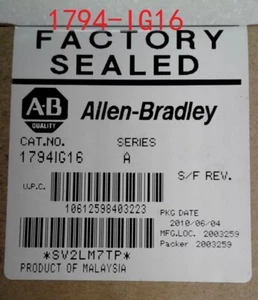 New Factory Sealed AB 1794-IG16 SER A TTL Eingangsmodul Module 1794 IG16 - Picture 1 of 3