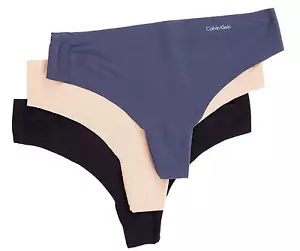 Calvin Klein L51036 Invisible 3 Pack Women’s Size XS - Picture 1 of 3