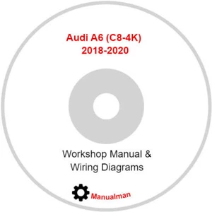 Audi A6 (C8-4K) PDF Workshop Service & Repair Manual 2018-2020 - Picture 1 of 4