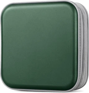 CD Case, DVDs Wallet Holder, CD/DVD Case Wallet 40 Discs Heavy Duty Bag Binder S - Picture 1 of 12