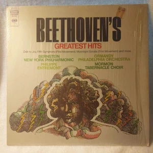 BEETHOVENS GREATEST HITS Bernstein/Ormandy/Entremont/1972/Vinyl LP/FREE SHIP/VG+ - Picture 1 of 6