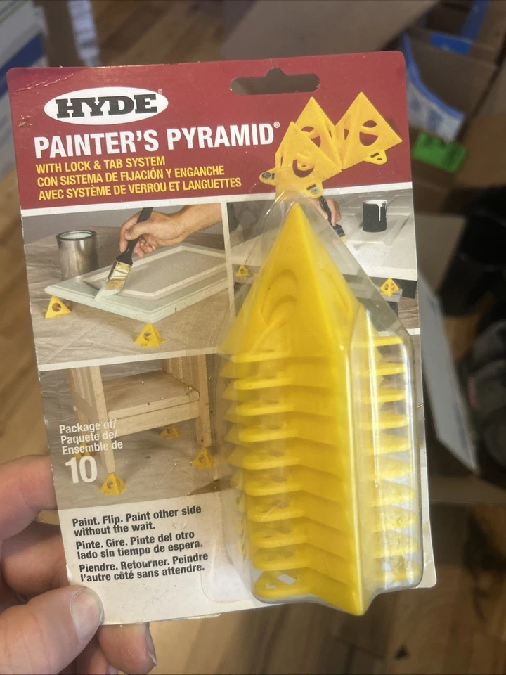 Hyde Painter Pyramid 10 Pack Yellow 43510 NEW - Image 1 of 1
