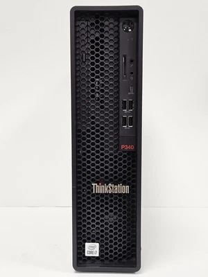 Lenovo ThinkStation P340 Core i7-10700, 32GB RAM, 256GB NVME, 1TB HDD #0026 - Image 1 of 4