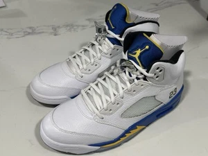 Nike Air Jordan 5 Retro 2013 Laney Size 9.5 Men's Brand New 136027 189 - Picture 1 of 12