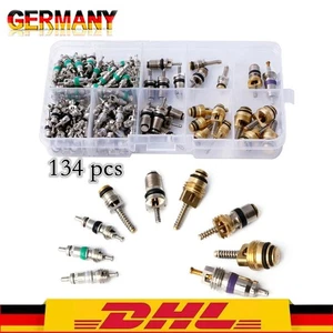 134-teilig Auto Klimaanlage Ventile Sortiment KFZ PKW Klima Ventileinsatz DHL - Bild 1 von 10