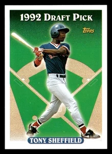 1993 Topps Tony Sheffield #687 RC Boston Red Sox - Picture 1 of 2