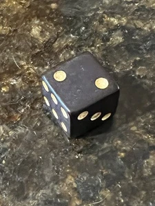 Vintage Blue Bakelite Dice 5/8" - Picture 1 of 4