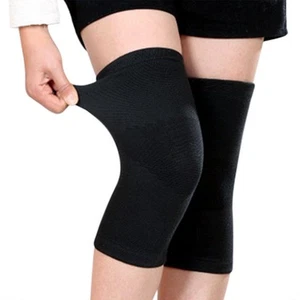 1 Pair Cotton Knee Compression Sleeves Knee Support for Joint Pain Arthritis ... - Picture 1 of 6