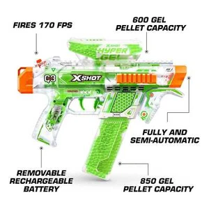 XShot Hyper Gel Brilla en la Oscuridad S1 Mediano - Imagen 1 de 16