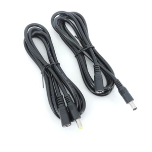 5.5x2.1 5.5 2.5mm 7A DC male to female power supply connector Cable 0.5-3m - Picture 1 of 7