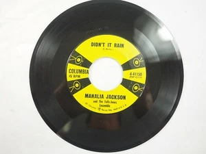 Mahalia Jackson Hes got the Whole World in Hands 1958 Columbia 4-41150 Excellent - Picture 1 of 5