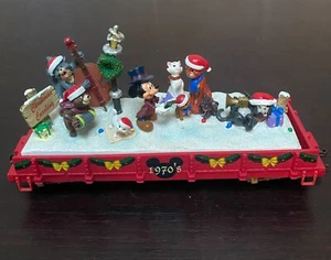 Hawthorne Village Disney Christmas Train Gondola 1970’s Mickey & Friends Express - Bild 1 von 7