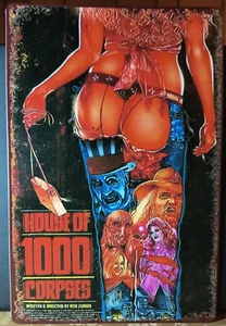 HOUSE OF 1000 CORPSES Tin Sign 8x12 Horror Rob Zombie Sid Haig Bill Moseley - Picture 1 of 2