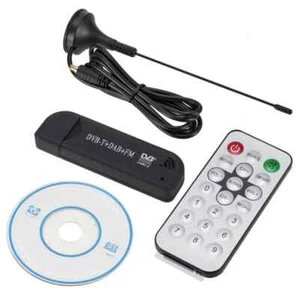 USB2.0 Digital DVB-T SDR+DAB+FM HDTV TV Tuner Receiver Stick HE RTL2832U & R820T - Afbeelding 1 van 7