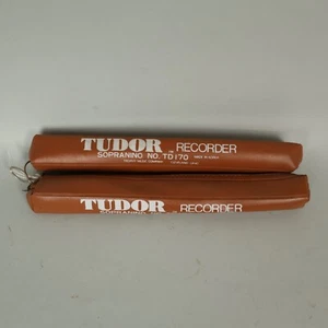 Tudor Sopranino TD-170 Recorder Pair New Old Stock - Picture 1 of 3