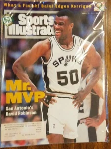 David Robinson, San Antonio Spurs, Mr. MVP, March 7, 1994 Sports Illustrated - Bild 1 von 1