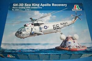 Italeri 1433 - SH-3D Sea King Apollo Recovery  scala 1/72