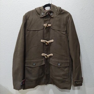 Winter Coat Cotton On Hooded Jacket Hunter Green Large - Picture 1 of 4