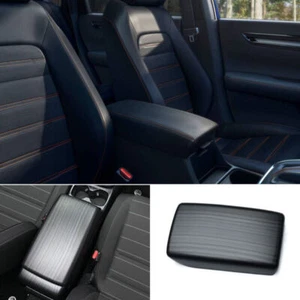 For Honda CR-V 2023-2024 Black Wood Grain Central Armrest Box Decor Panel Cover - Bild 1 von 5